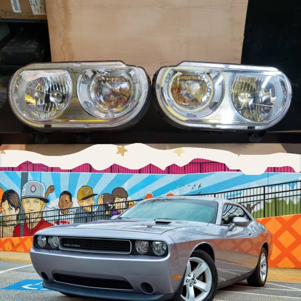 Dodge Challenger 2008-2014 Headlights